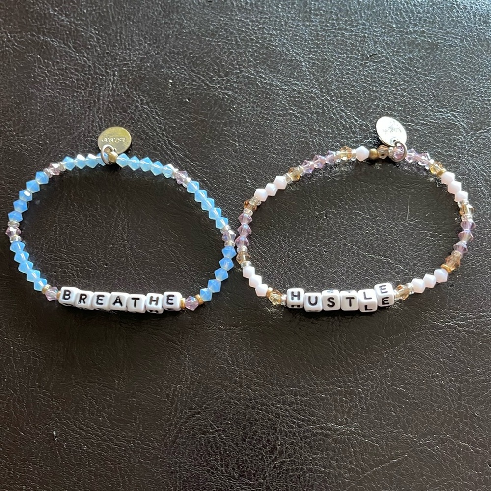 Two little word project bracelet